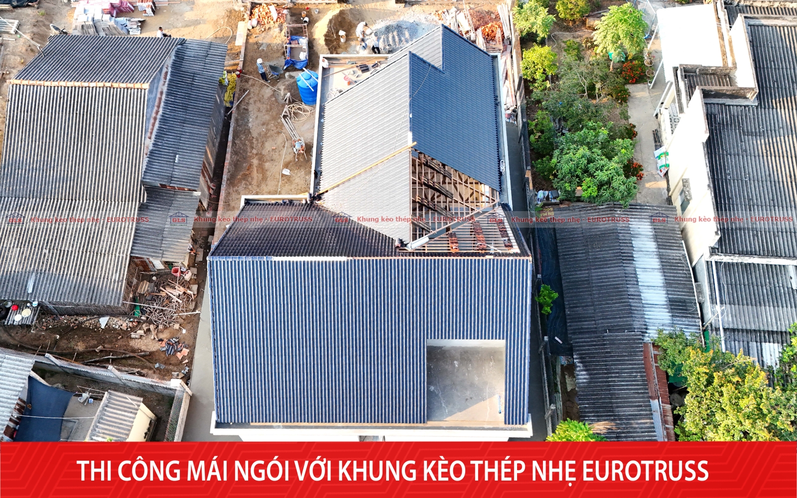 Công trình mái Thái ở Gò Công Đông