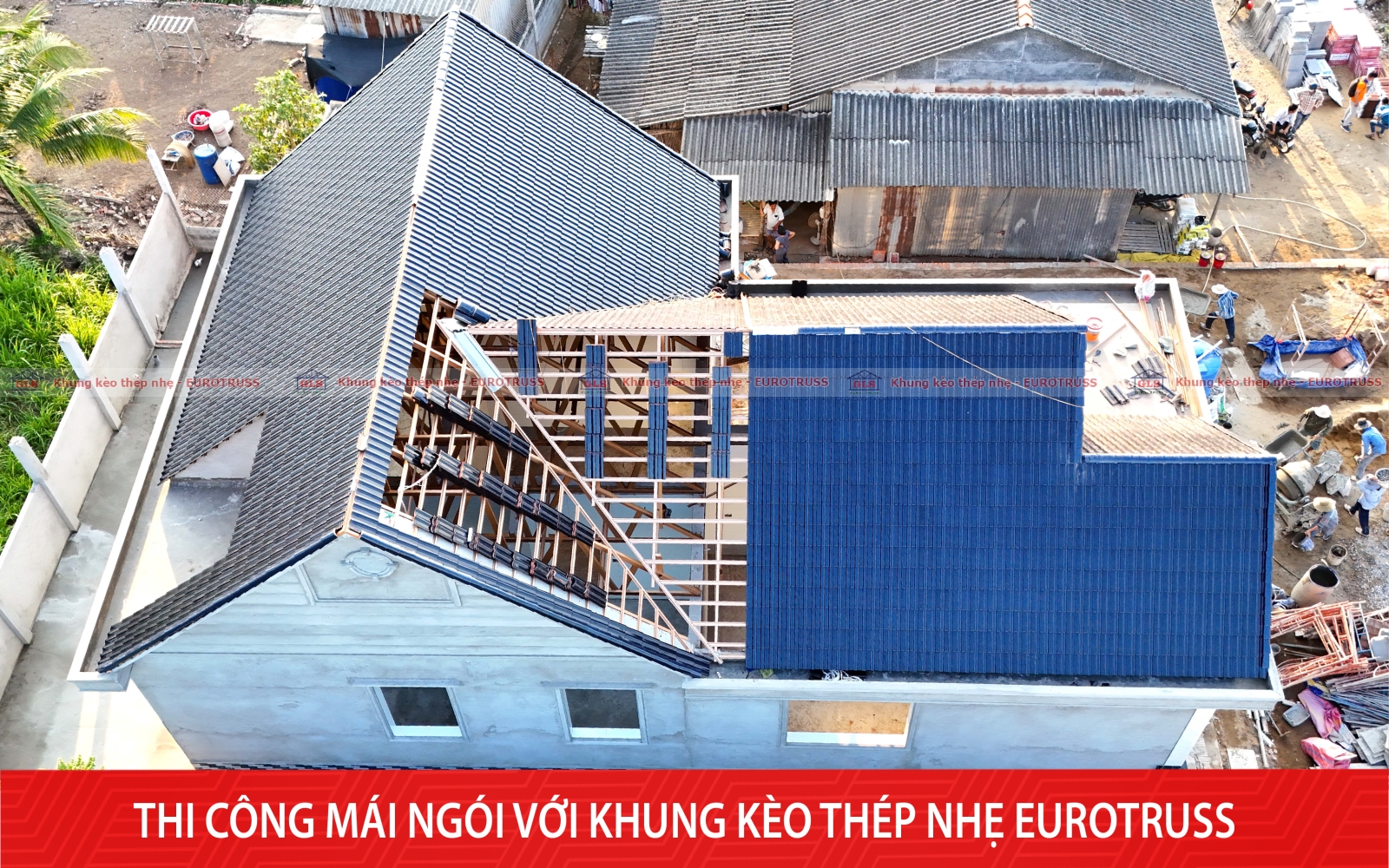 Công trình mái Thái ở Gò Công Đông
