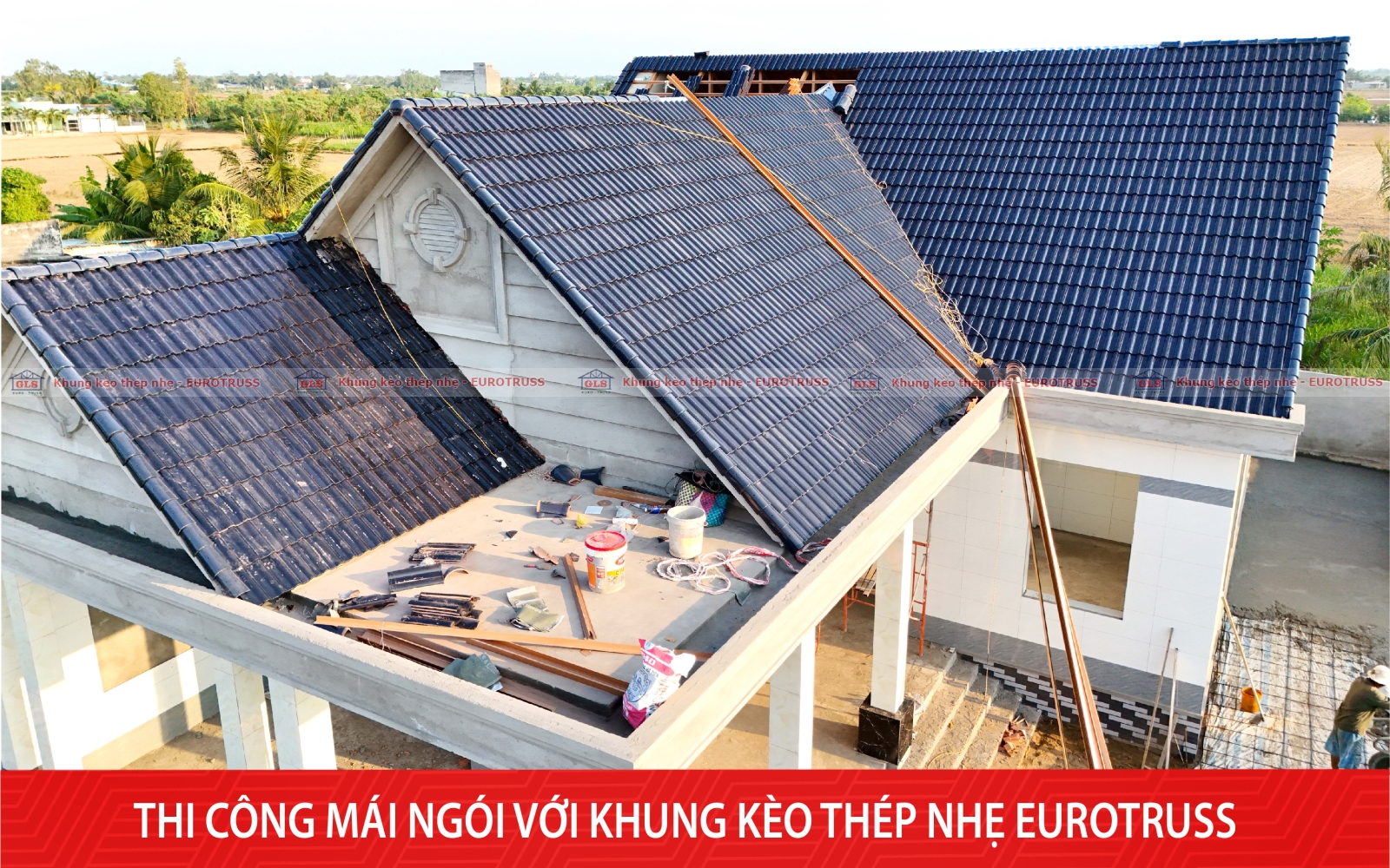 Công trình mái Thái ở Gò Công Đông